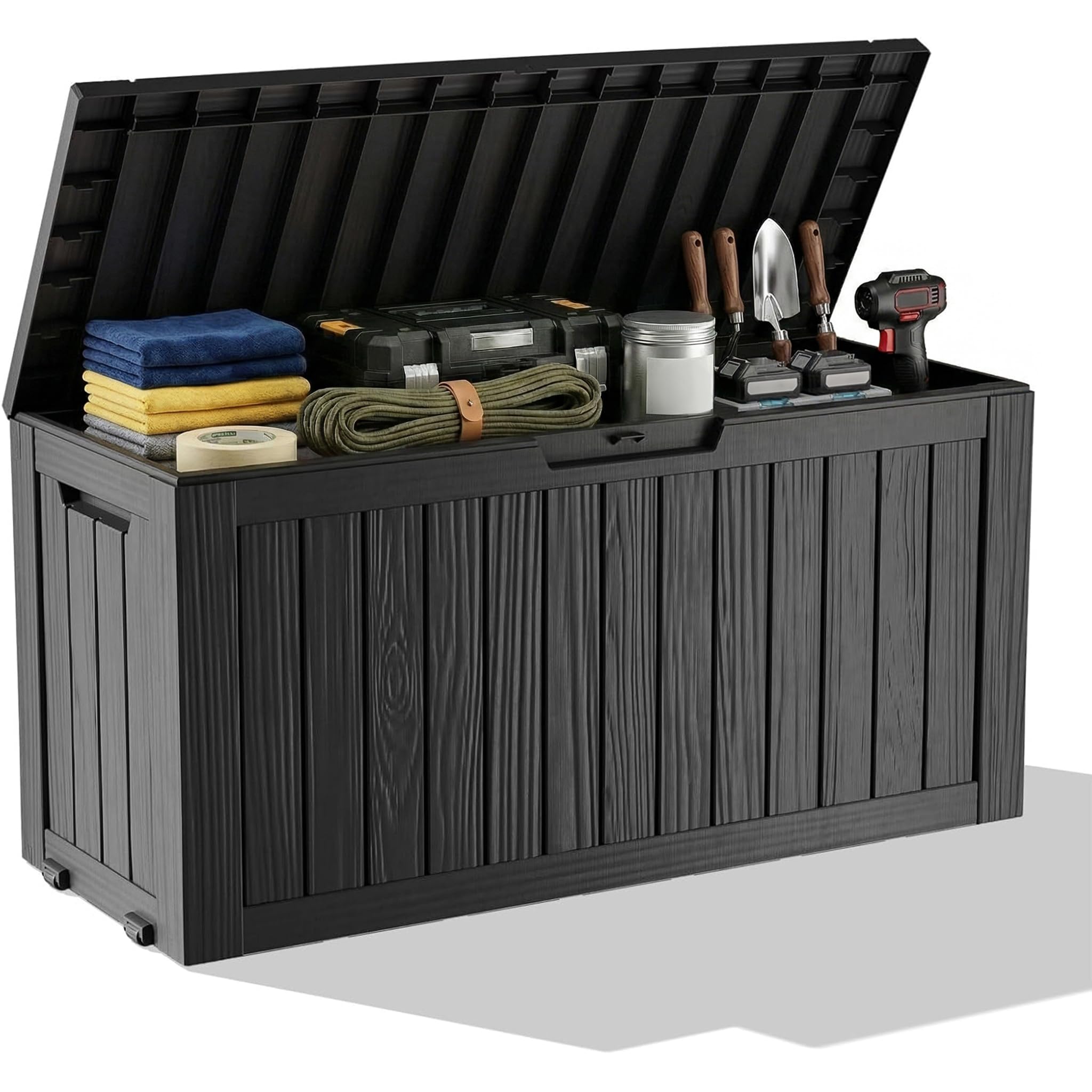 Outdoor Furniture Patio - Outdoor Waterproof Resin Storage Deck Box