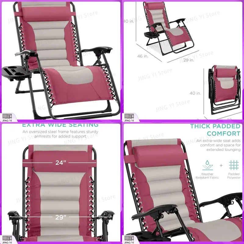 Outdoor Furniture Xl - XL Anti Gravity Lounger Chair Set
