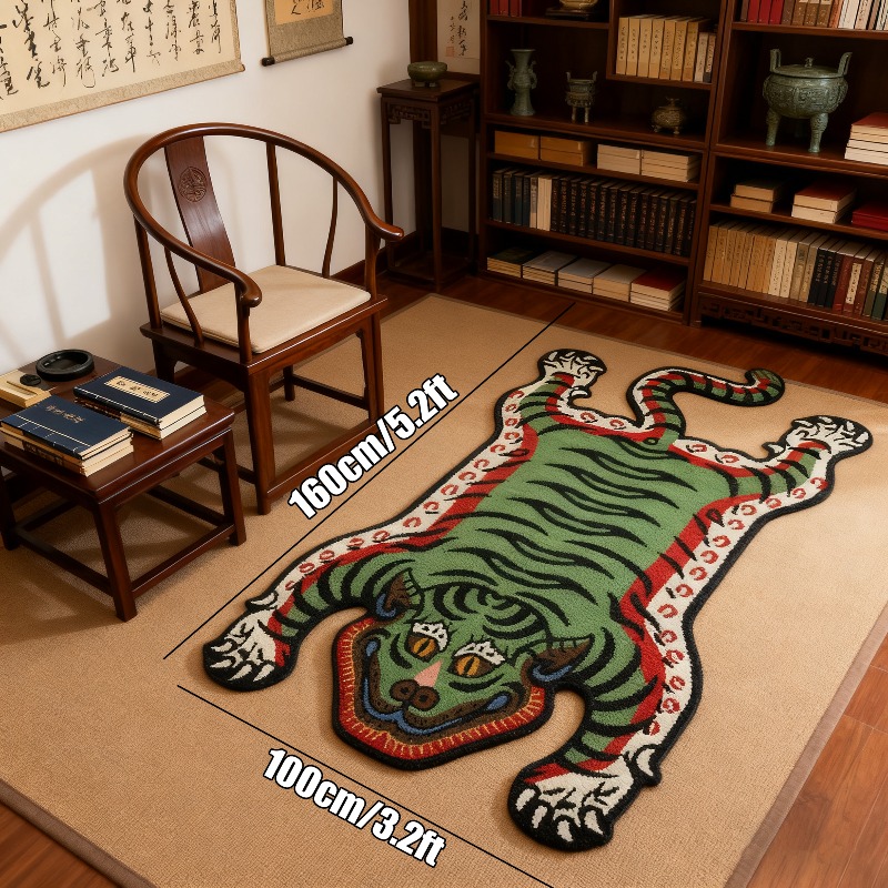 VIKAMA Tiger Pattern Rug Non-s - Outdoor Furniture Cafe review and price