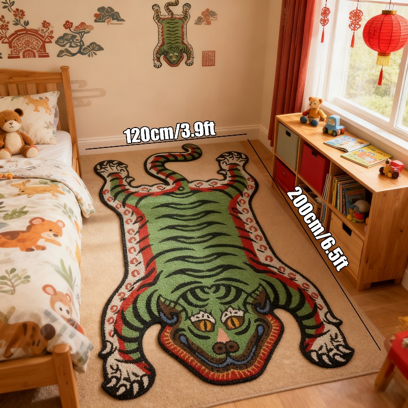 VIKAMA Tiger Pattern Rug Non-s - Outdoor Furniture Cafe review and price