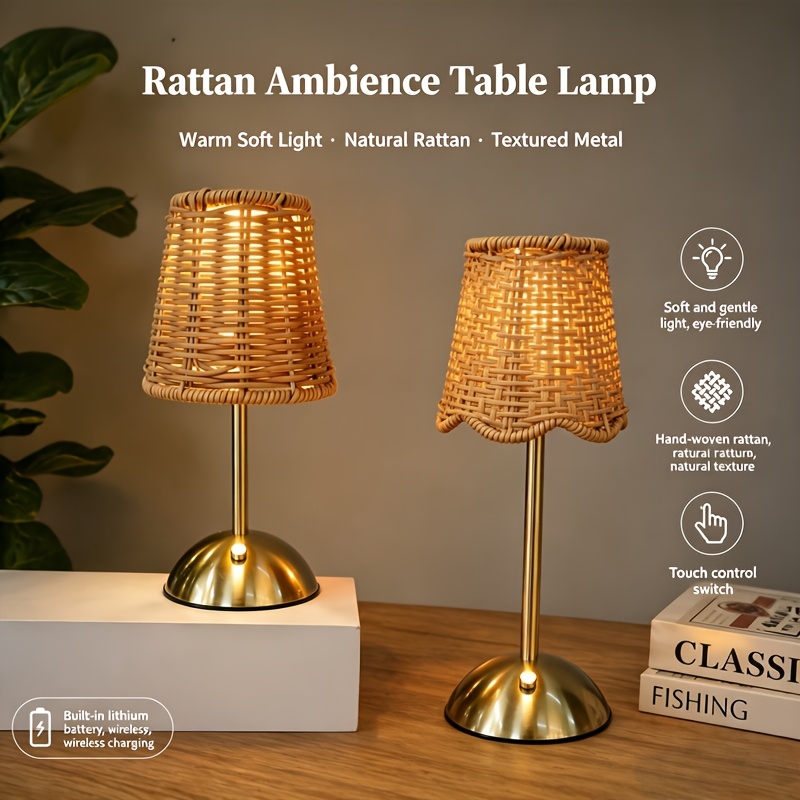 Bohemian Woven Rattan Art Tabl - Outdoor Furniture Sale review and price