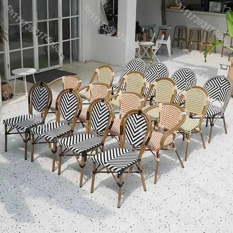 Stackable Rattan Chair French  - Outdoor Furniture Cafe review and price