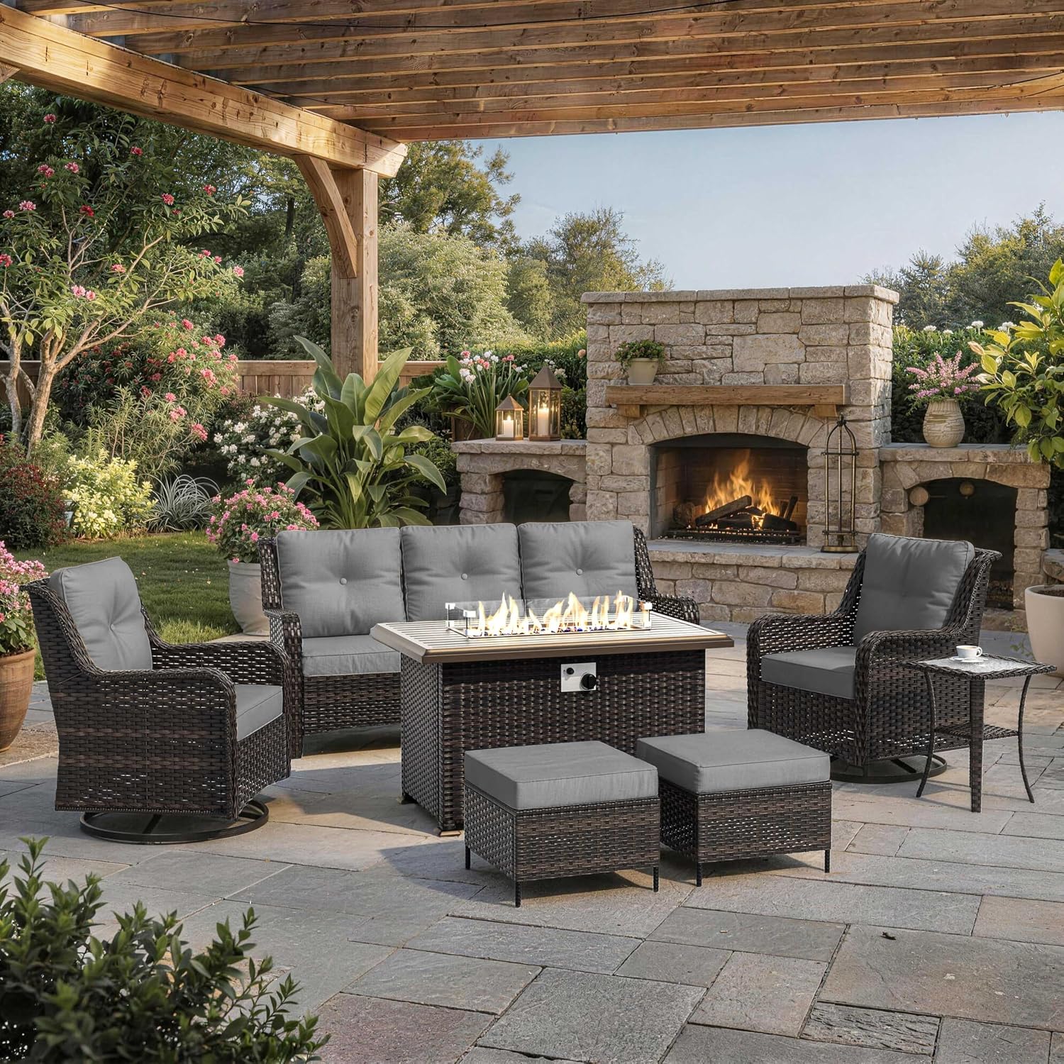 7-Piece Patio Furniture Set, O - Outdoor Furniture Sale review and price
