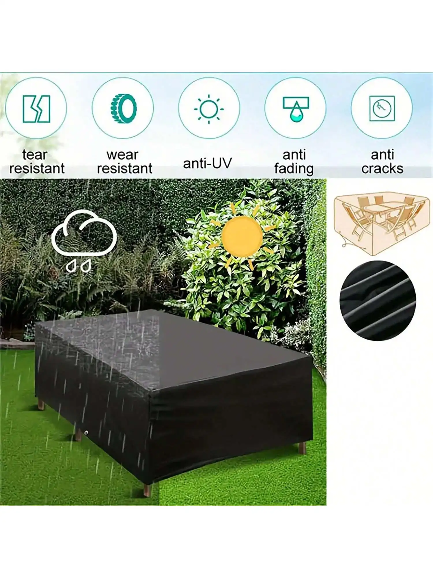 Multi-Size Outdoor Patio Garde - Outdoor Furniture European review and price