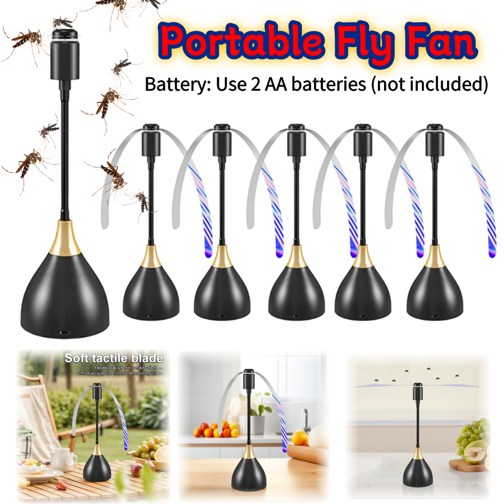 1-3PCS Fly Fans for Tables Por - Outdoor Furniture European review and price