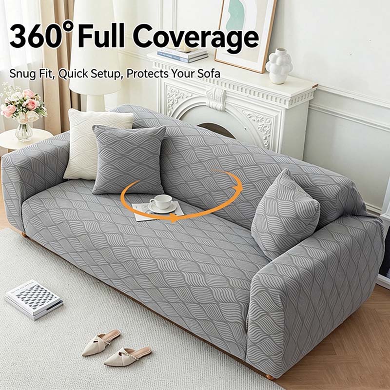 1PC Jacquard Sofa Cover Full W - Outdoor Furniture Xl review and price