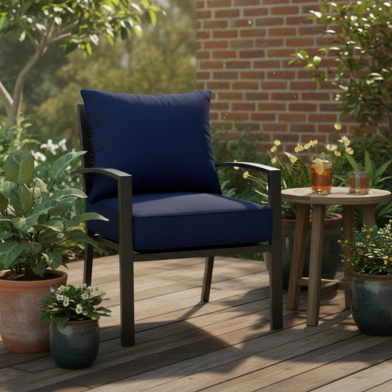 Patio Chair Pad Hidden Closure - Outdoor Furniture Patio review and price