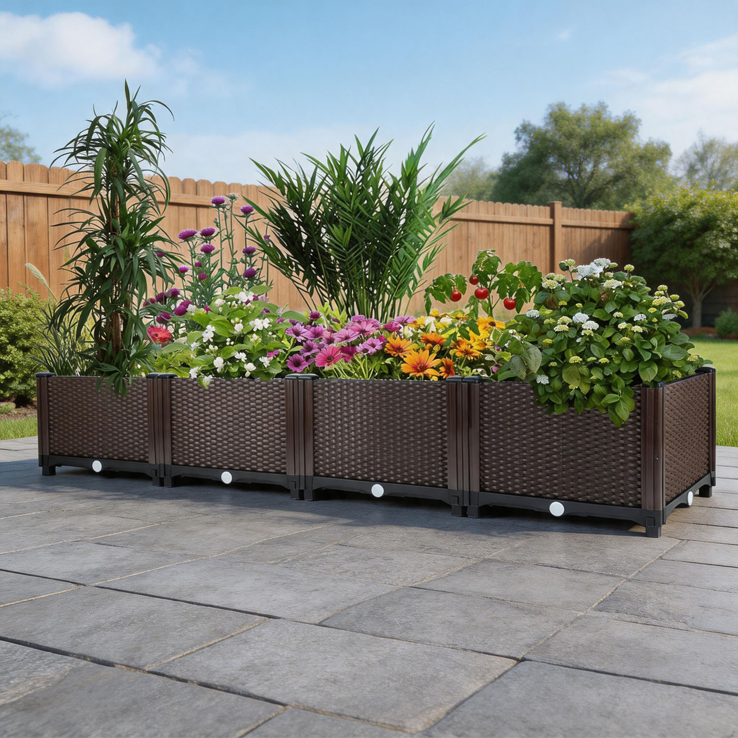 Self-Watering Raised Garden Be - Outdoor Daybed Furniture review and price