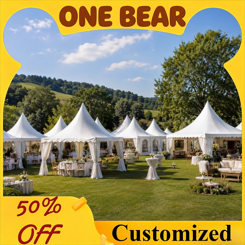 Customizable White Pagoda Tent - Outdoor Furniture European review and price