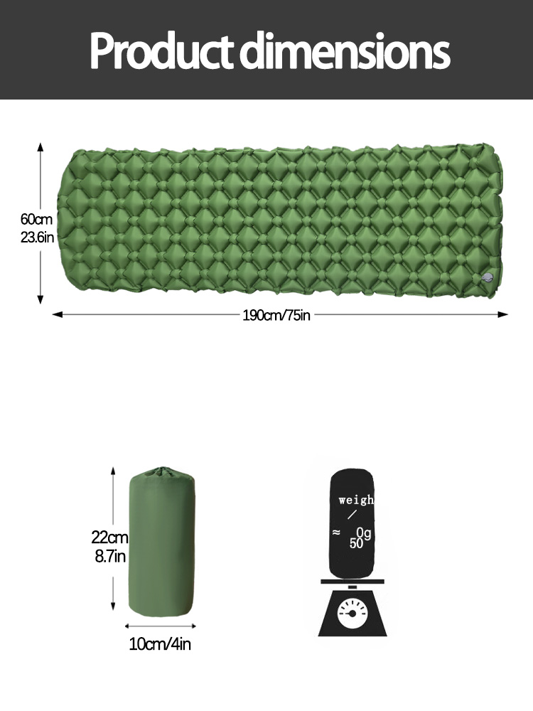 Camping Inflatable Mattress in - Outdoor Daybed Furniture review and price